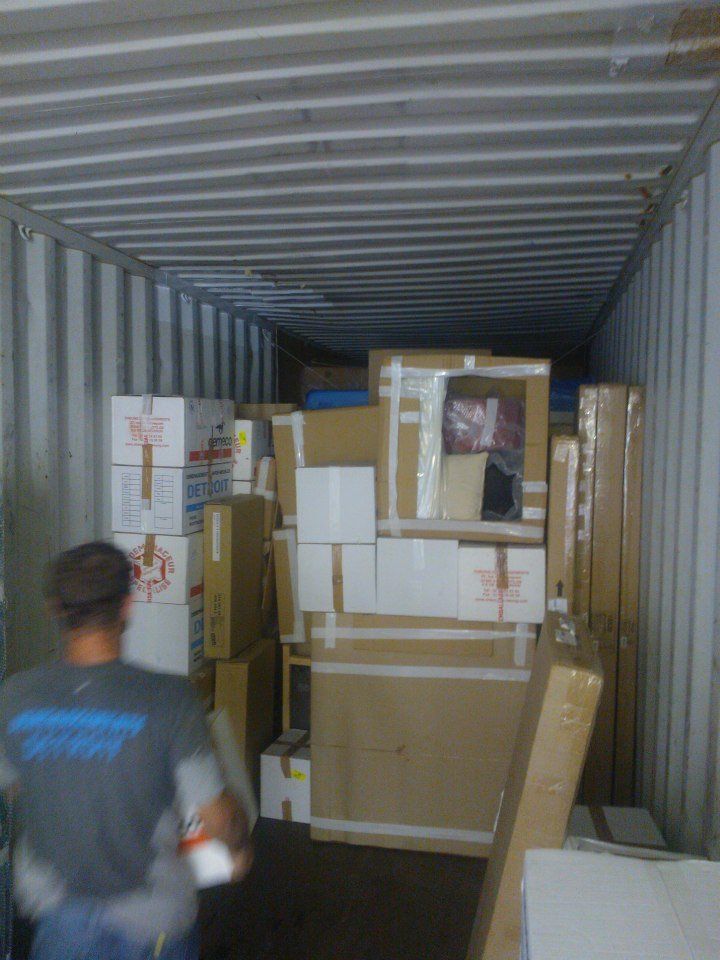 Transport container maritime