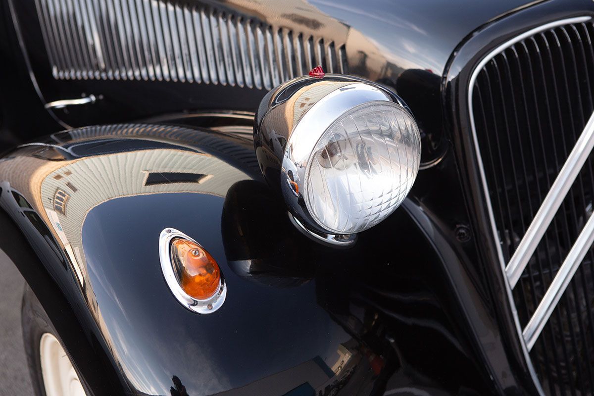 Zoom sur une Citroën traction