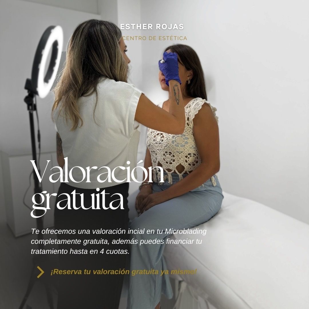 Una fotografía de antes y después de las cejas de una mujer.