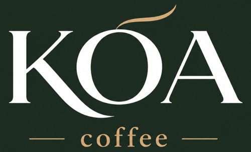 Logotipo de Koa Coffee, cafetería de especialidad en Argüelles, Madrid