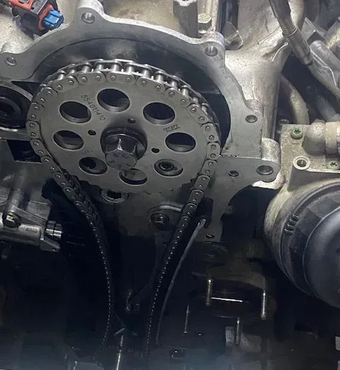 Primer plano de un conjunto