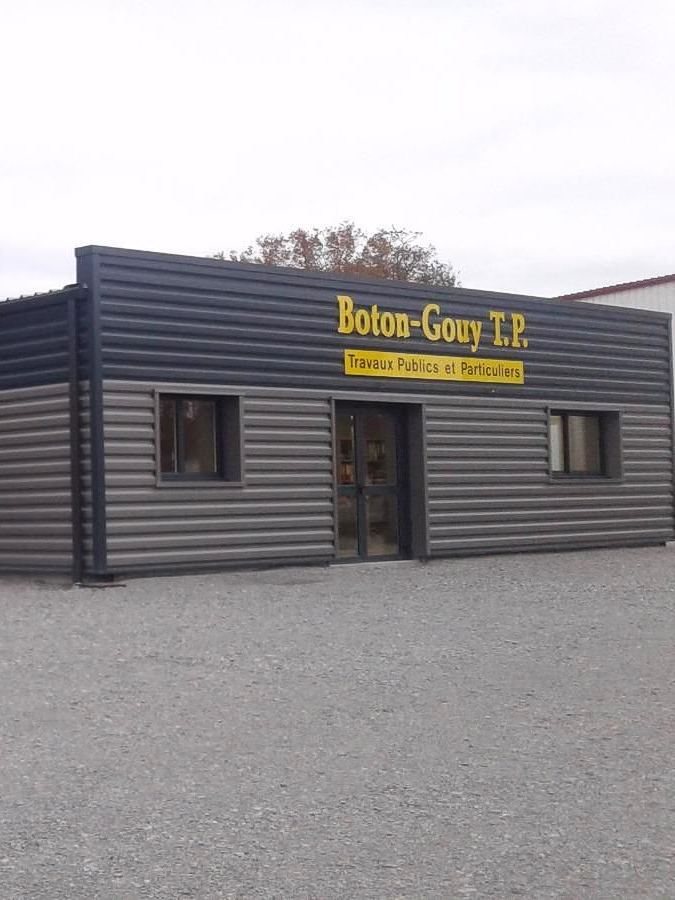 Bâtiment de l'entreprise Boton-Gouy TP.