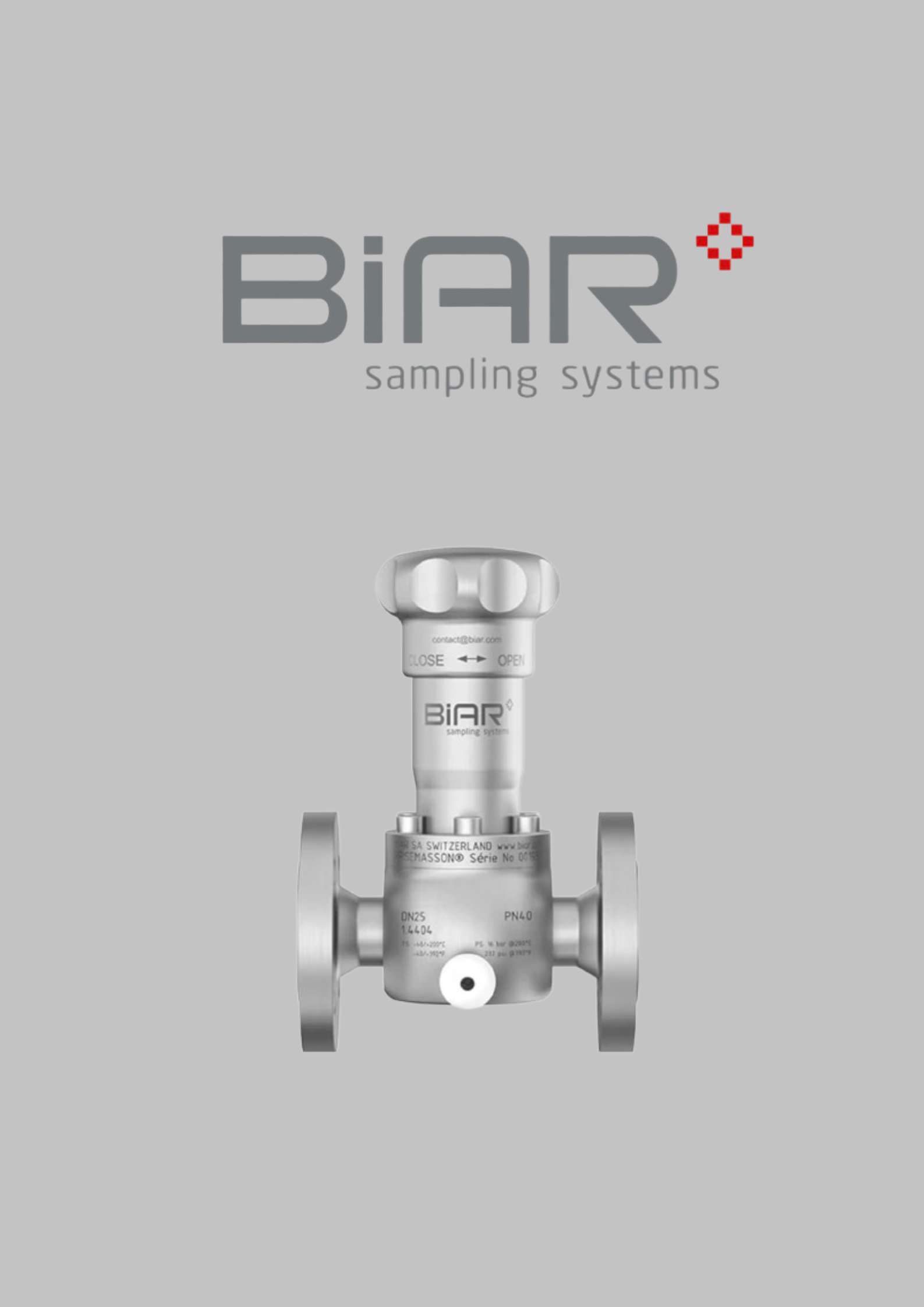 Prise d'échantillon Biar Sampling Systems