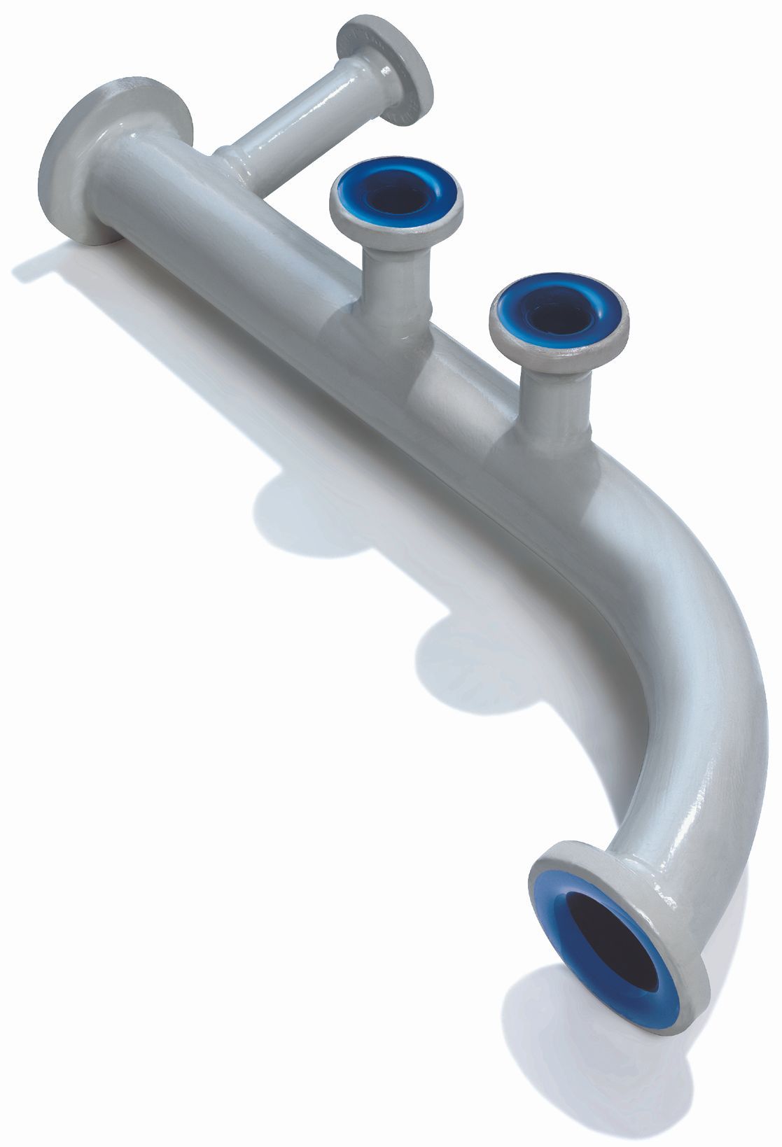 Raccord de distribution coudé sur mesure 