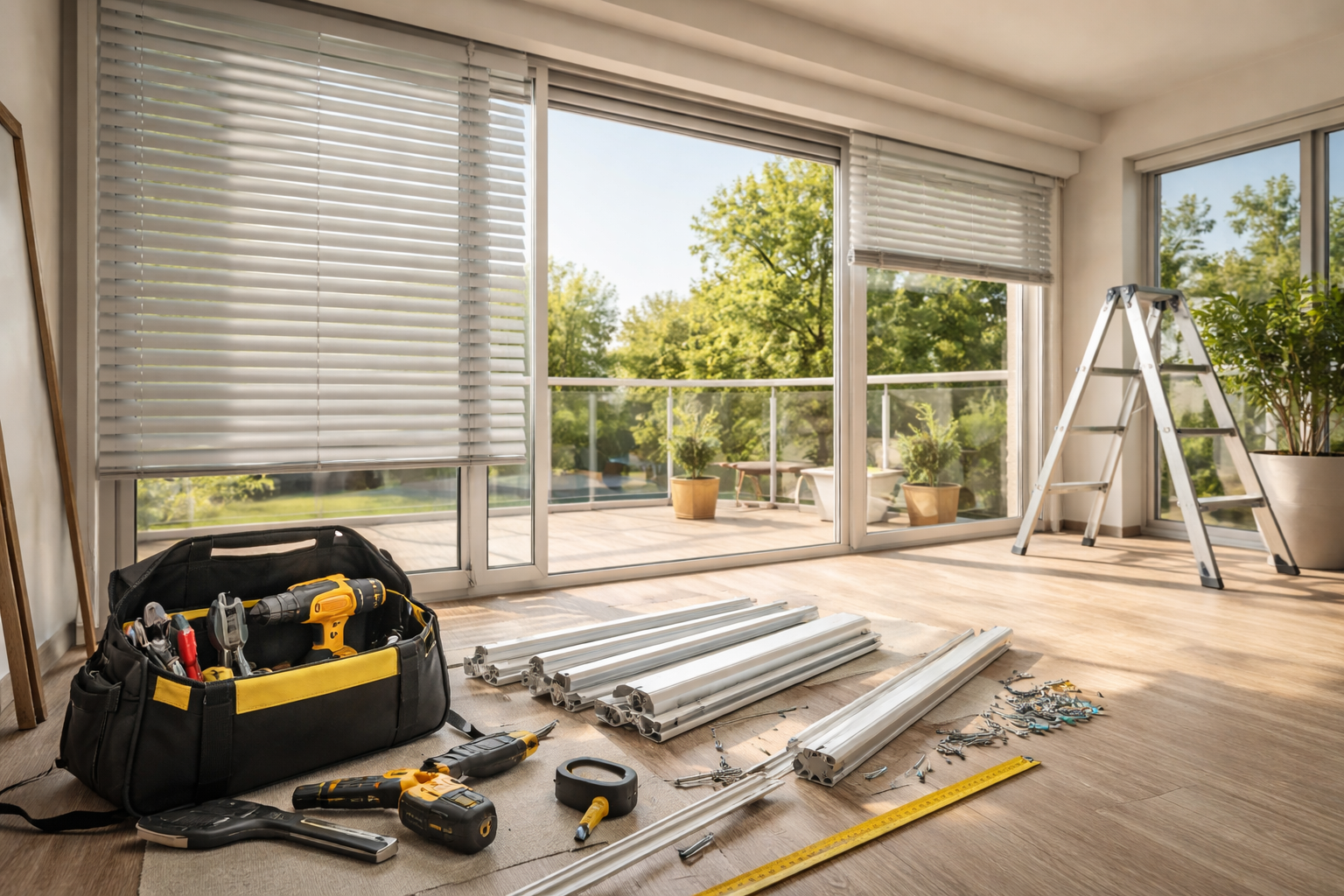 Intérieur d'un magasin bien éclairé avec des étagères de collations et d'autres articles ; une caisse se trouve au milieu.