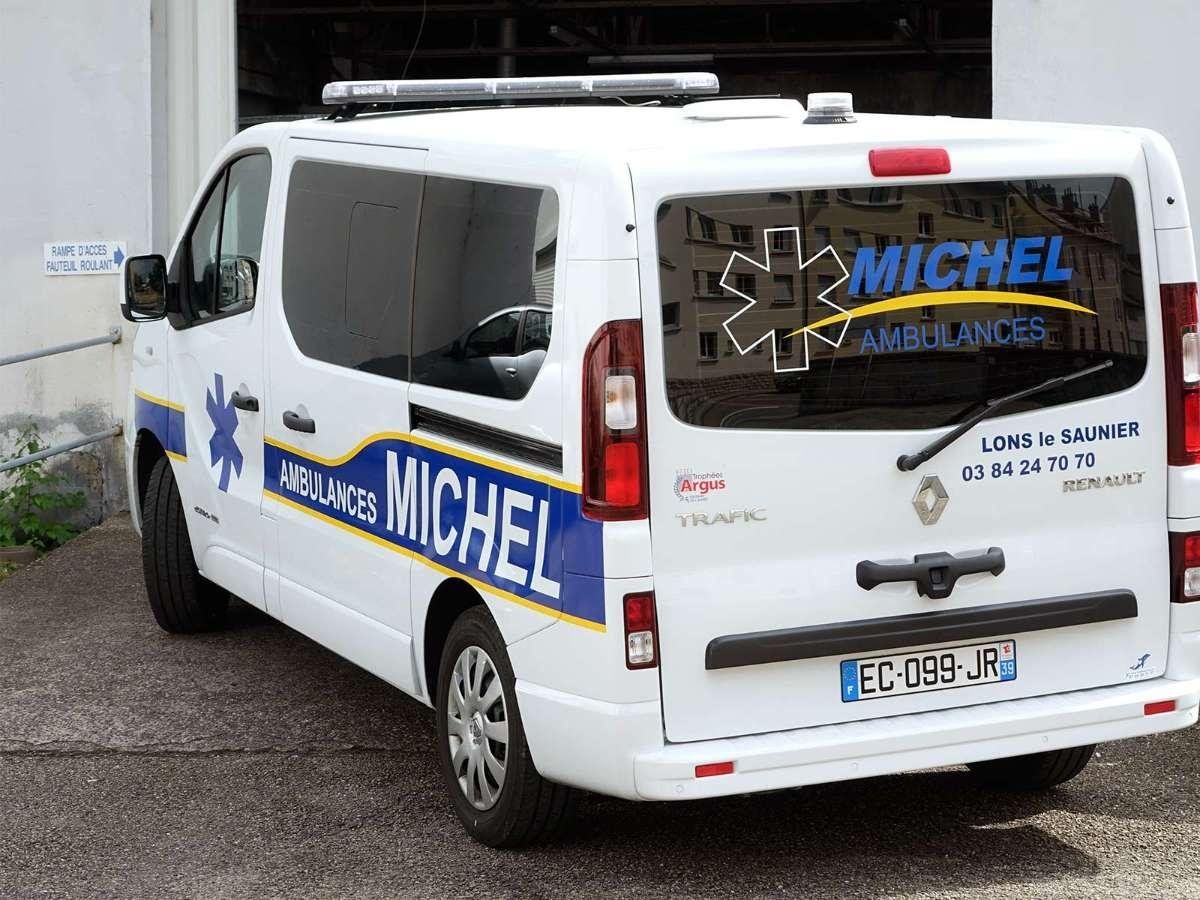 Nos ambulances à Lons le Saunier