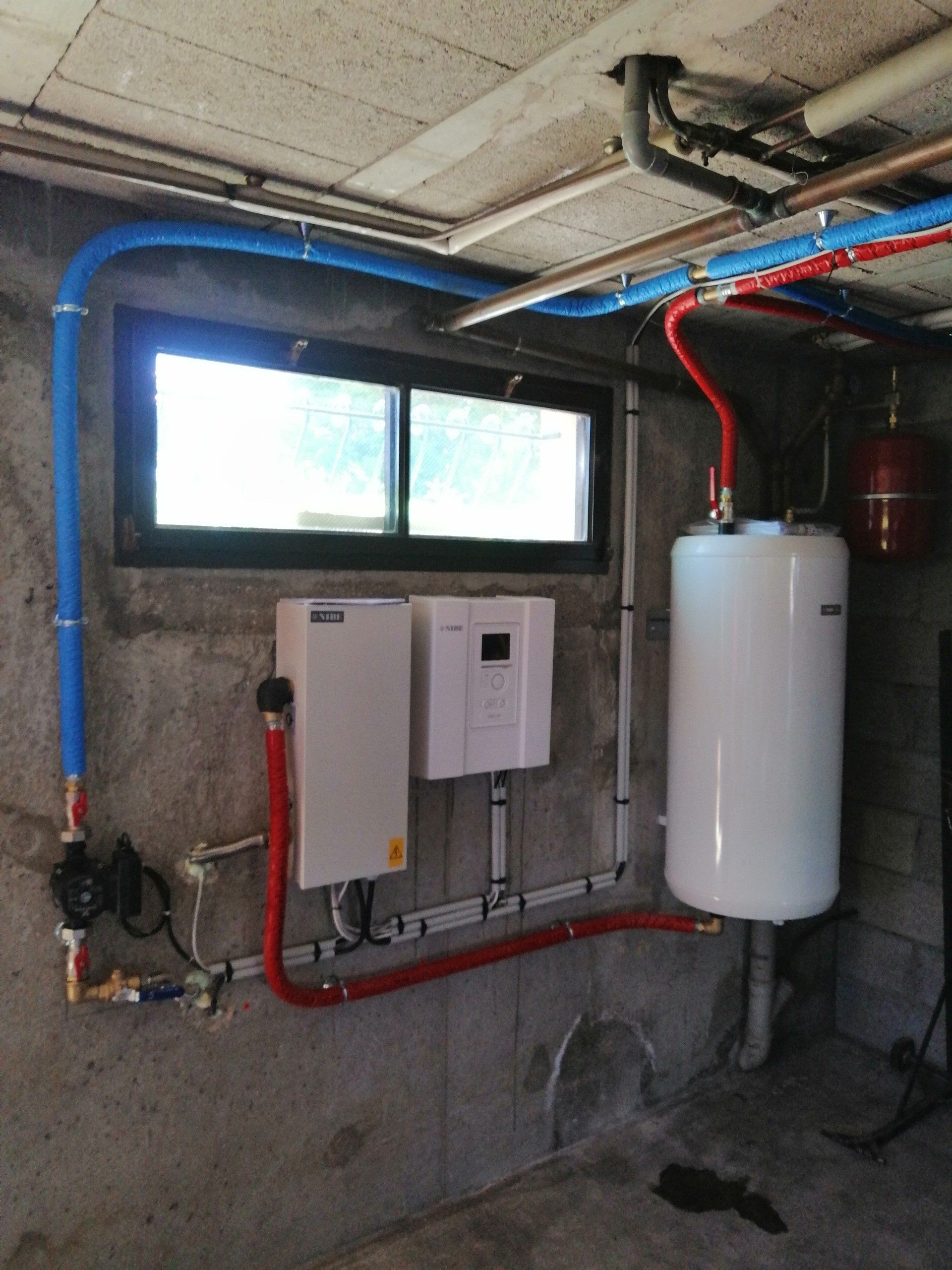 Installation de pompe à chaleur