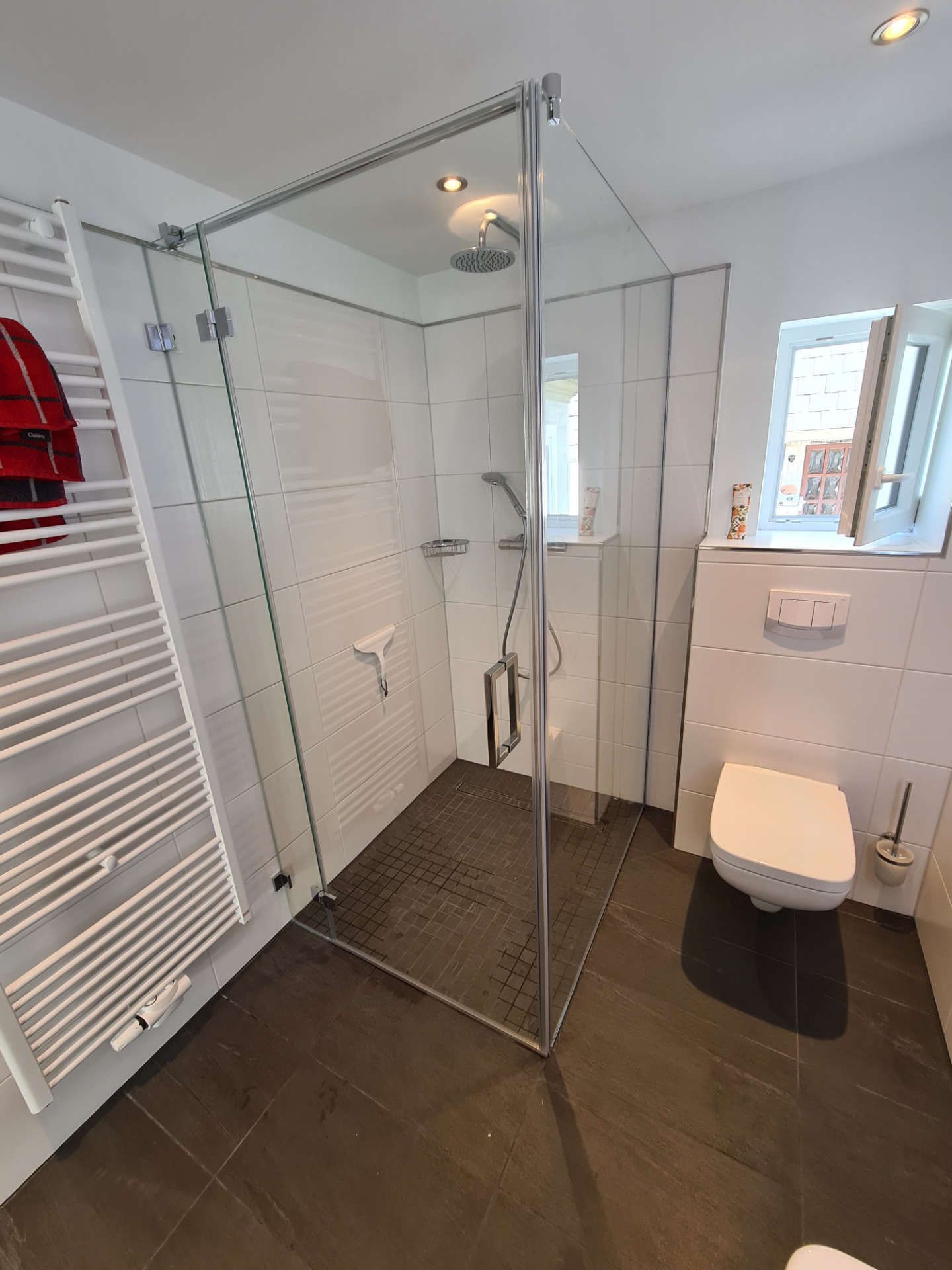 Duschabtrennung aus Glas