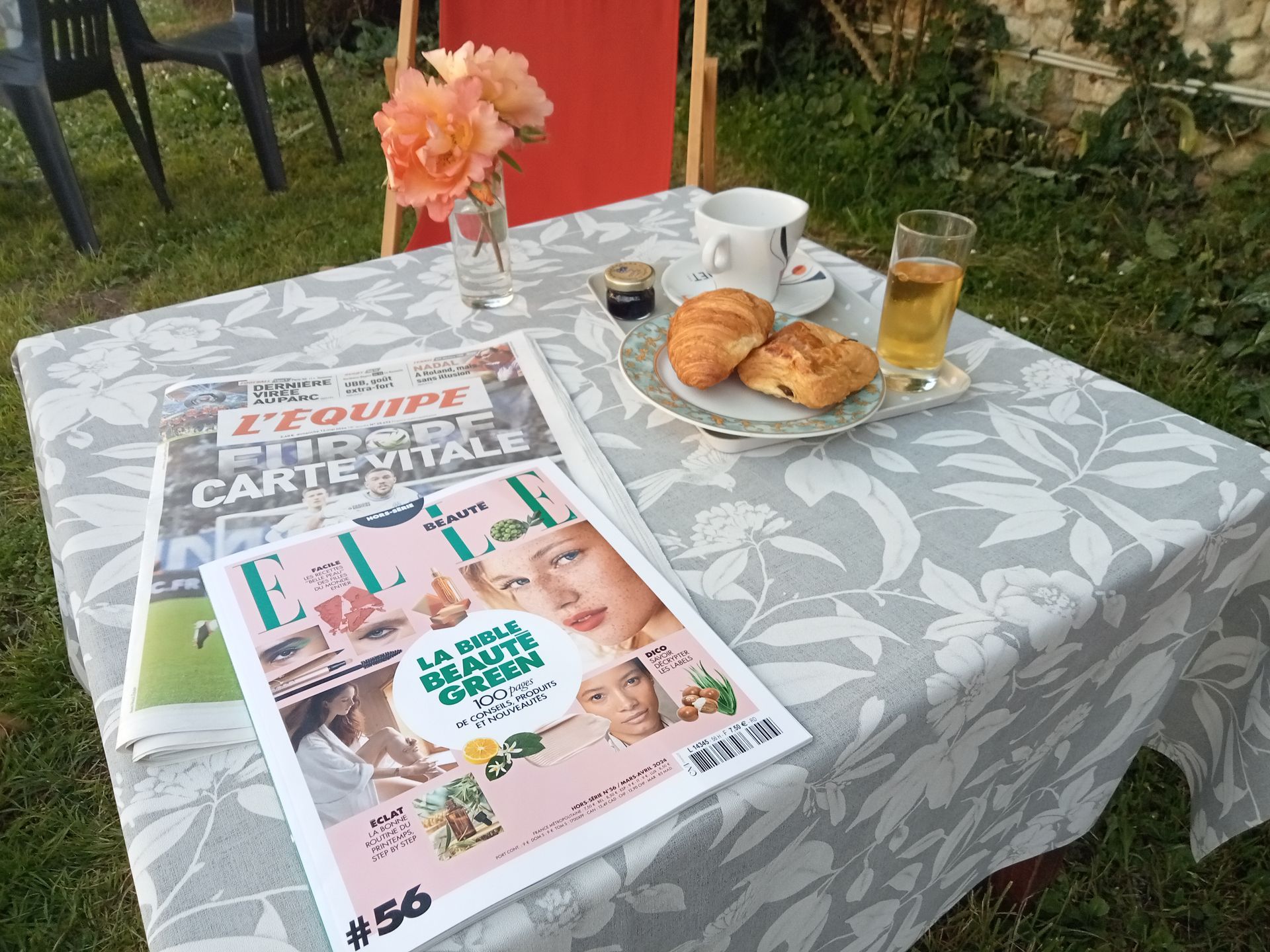 Petit-déjeuner de l'appartement meublé