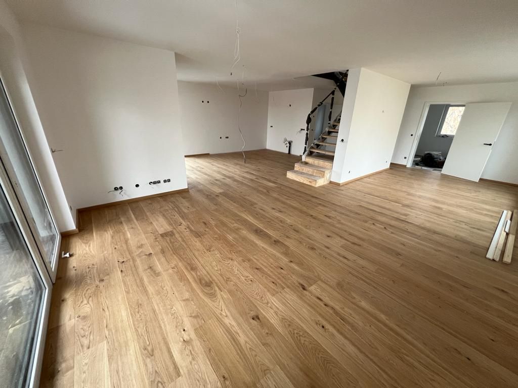 Parkettboden in Neubau