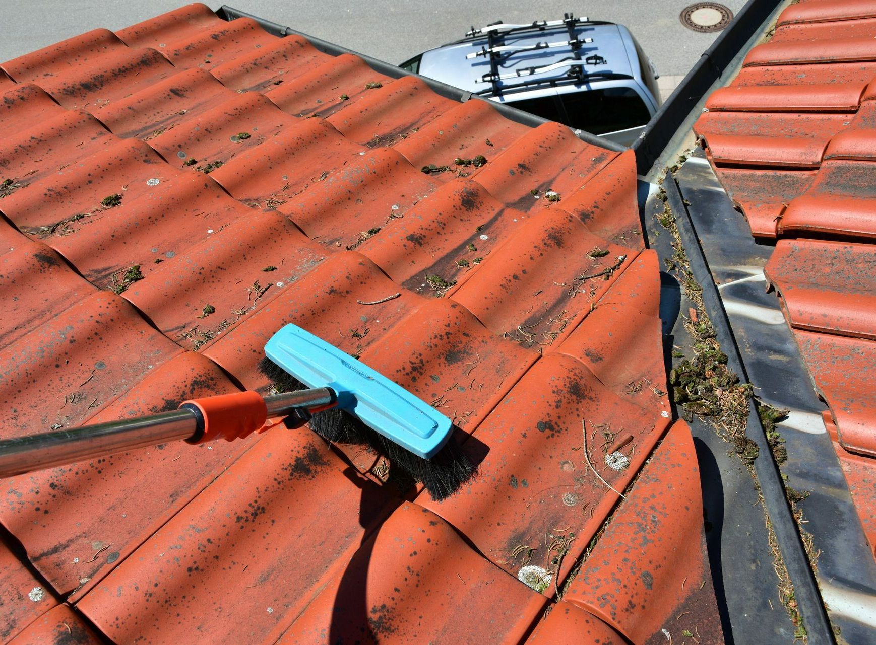 Nettoyage de toiture