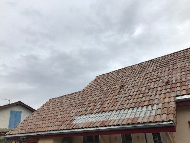 Tuile style vieux toit