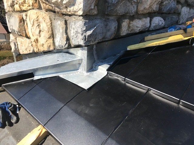 Travaux sur cheminée