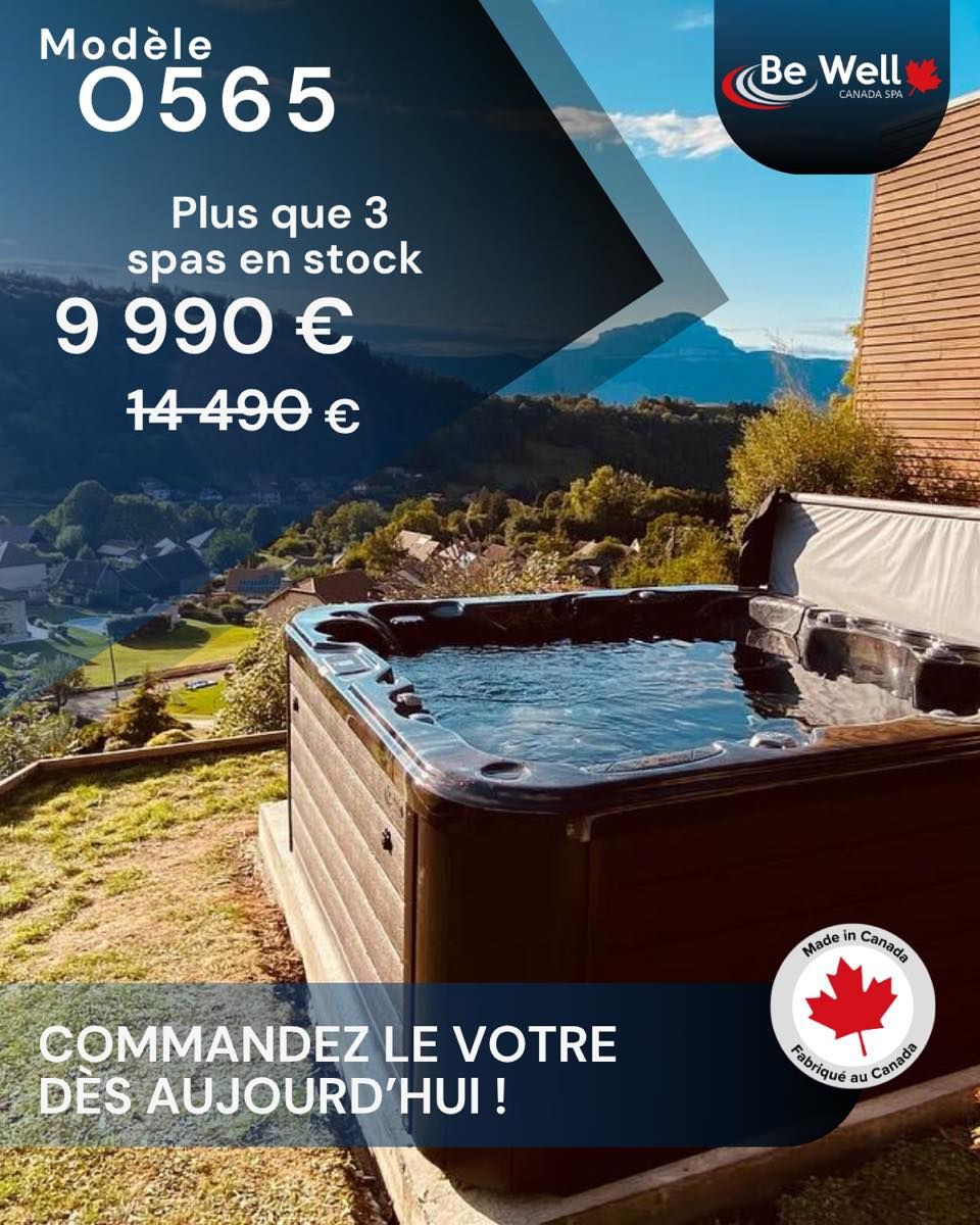 Offre exceptionnelle pour spa d'occasion