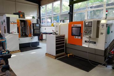 Fabrikhalle der Albrecht GmbH Maschinenbau