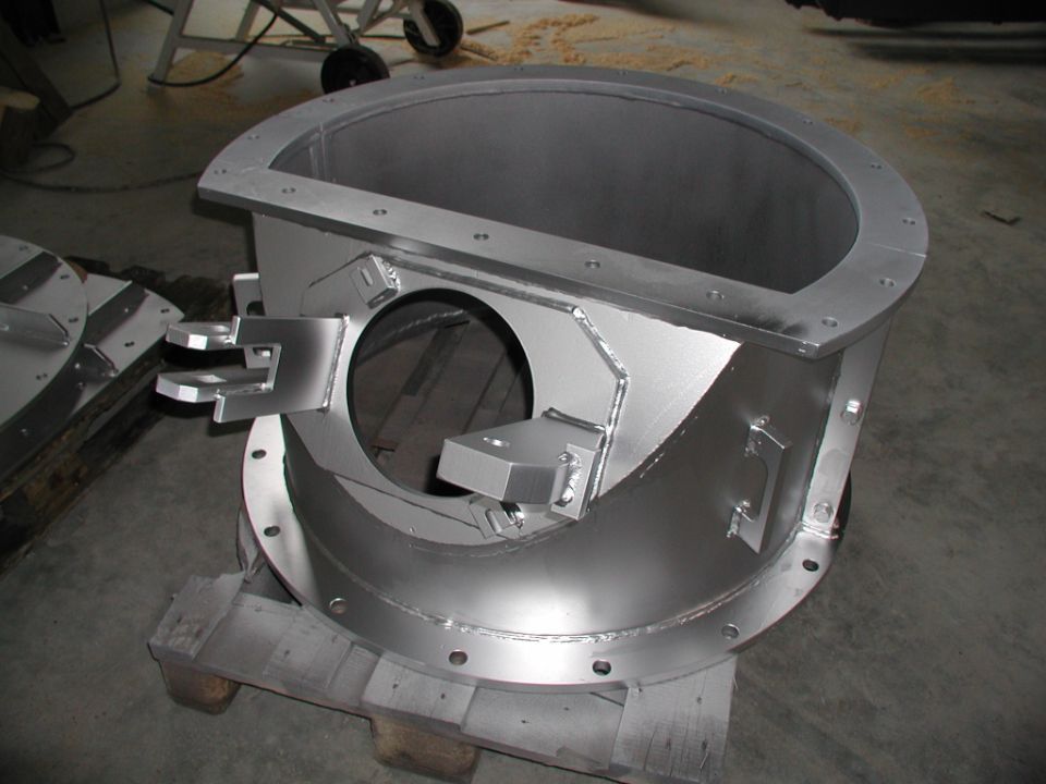 geschweißtes Metallobjekt