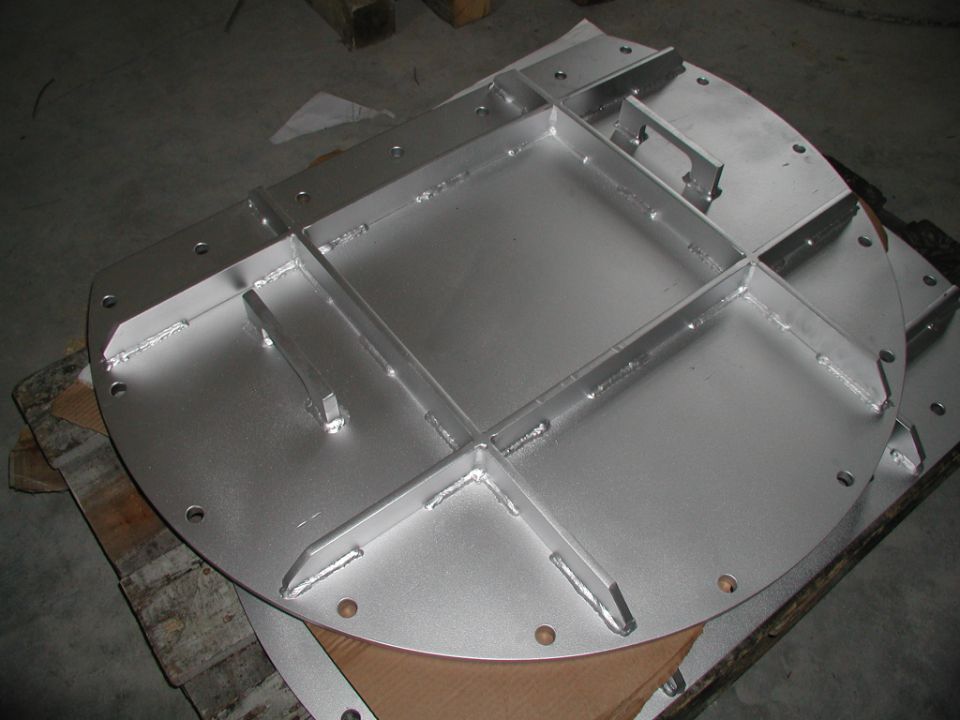 geschweißtes Metallobjekt