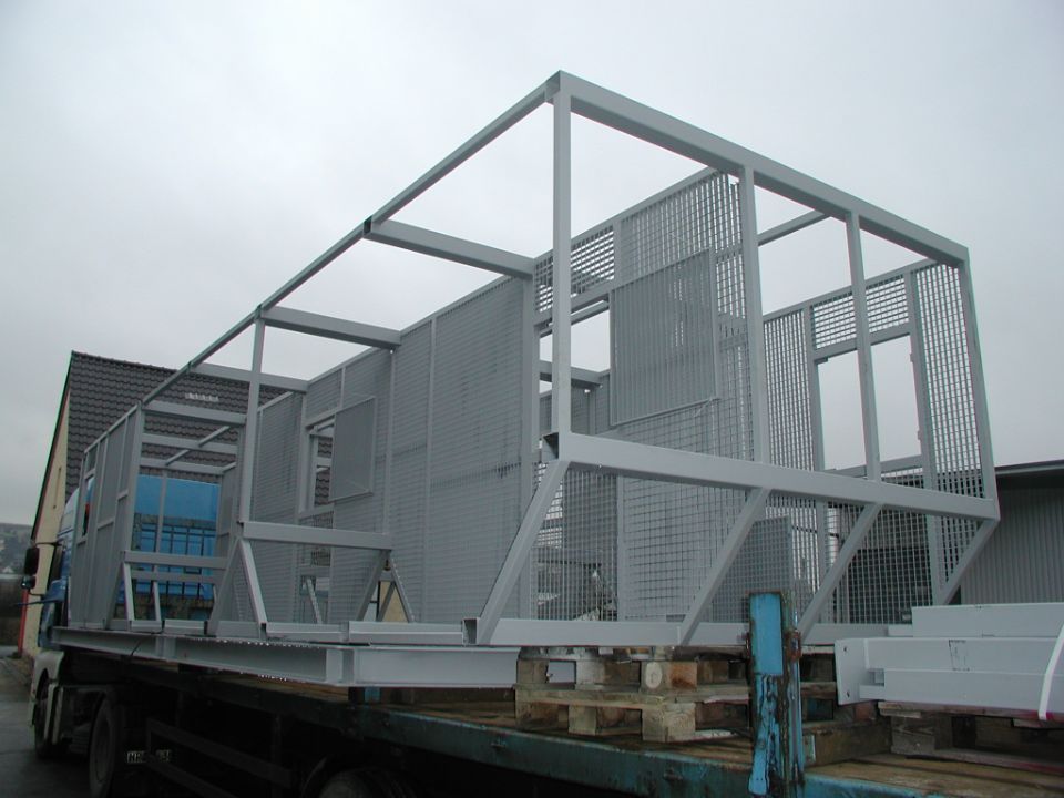 geschweißtes Metallgerüst