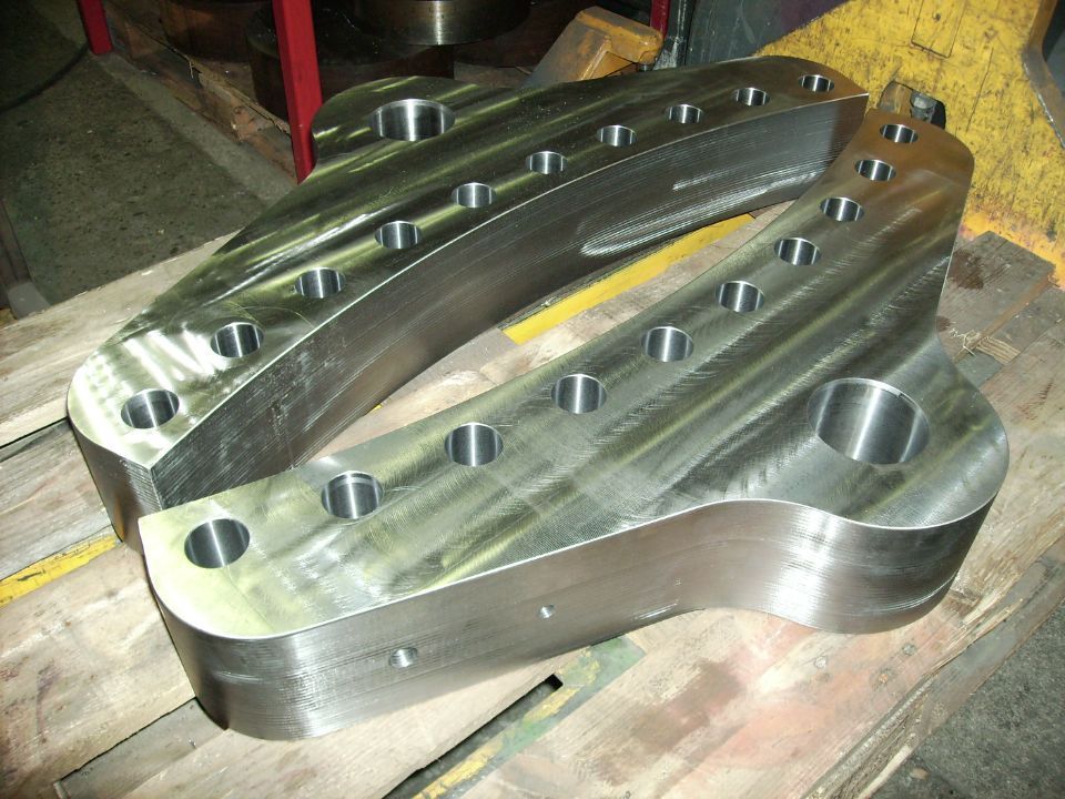 gefräste Metallteile