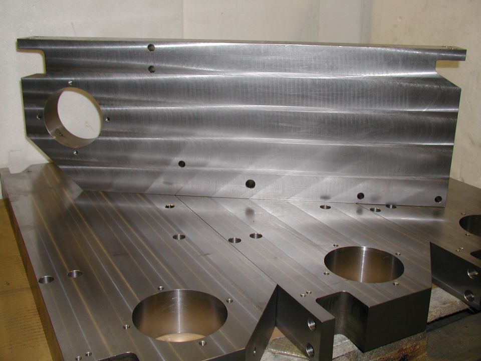 gefräste Metallteile