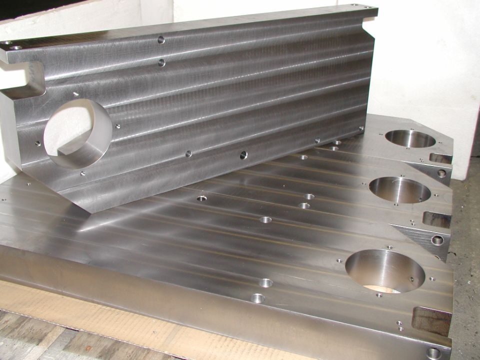 gefräste Metallteile