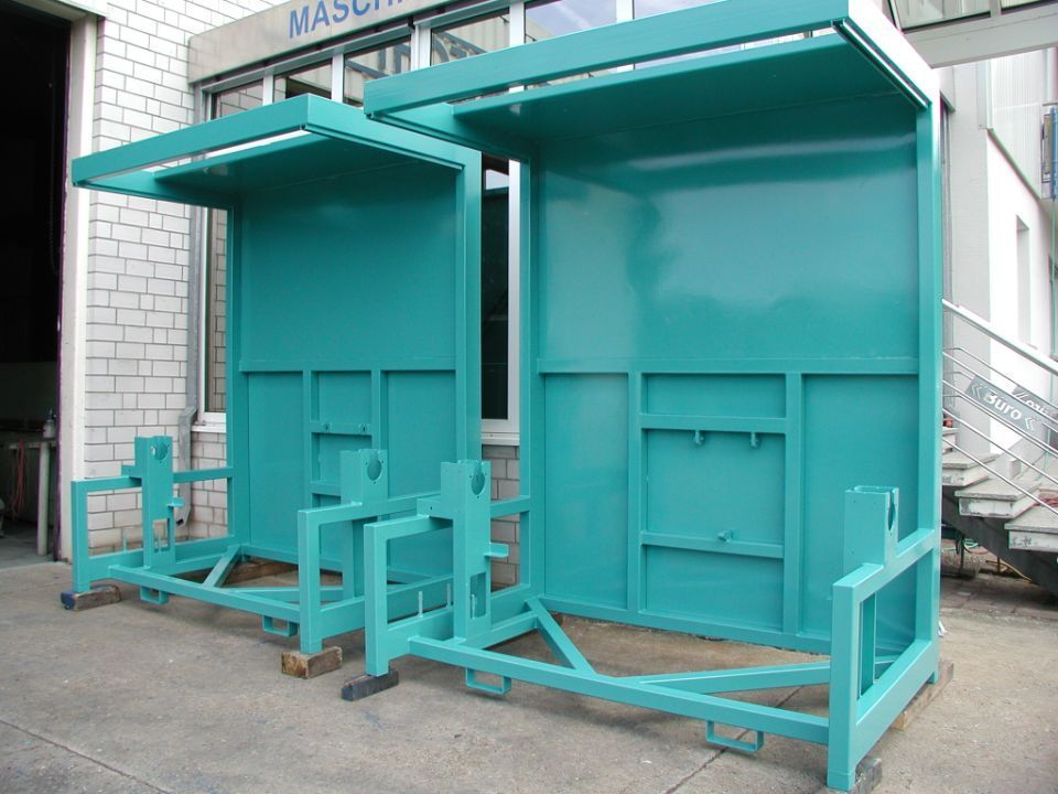 türkisfarbenes Blech