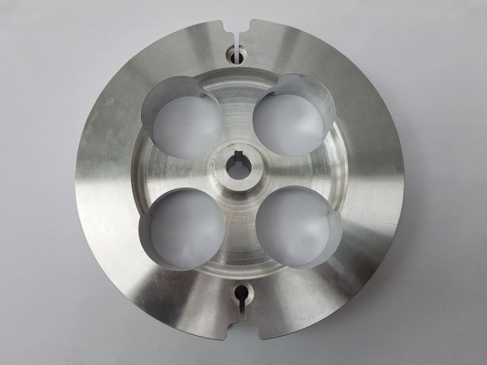 Teil einer Drehmaschine