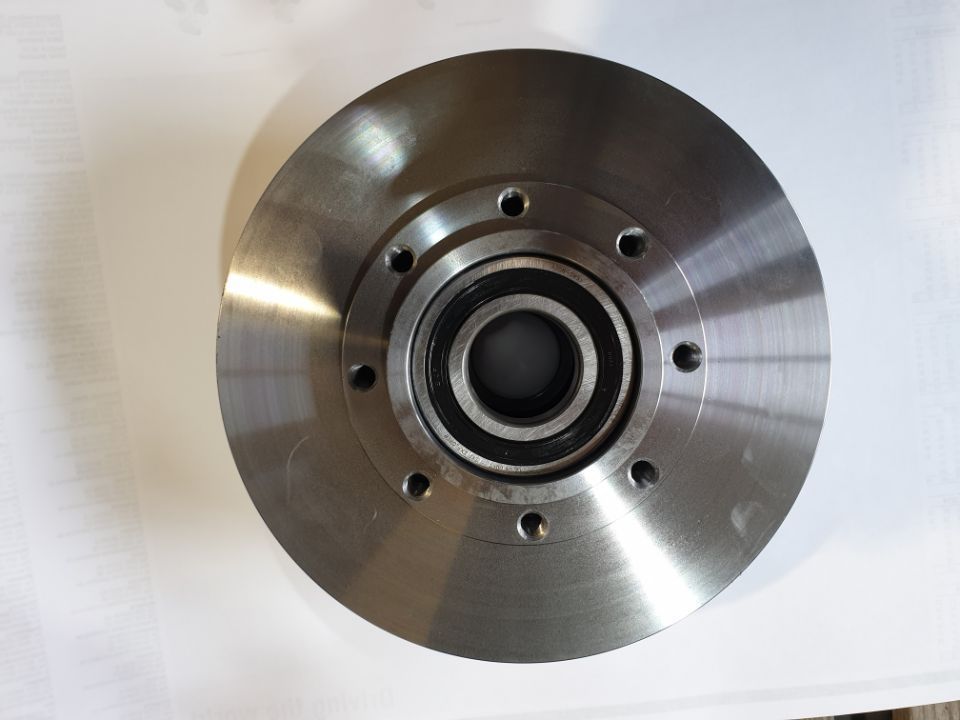 Rad einer Drehmaschine