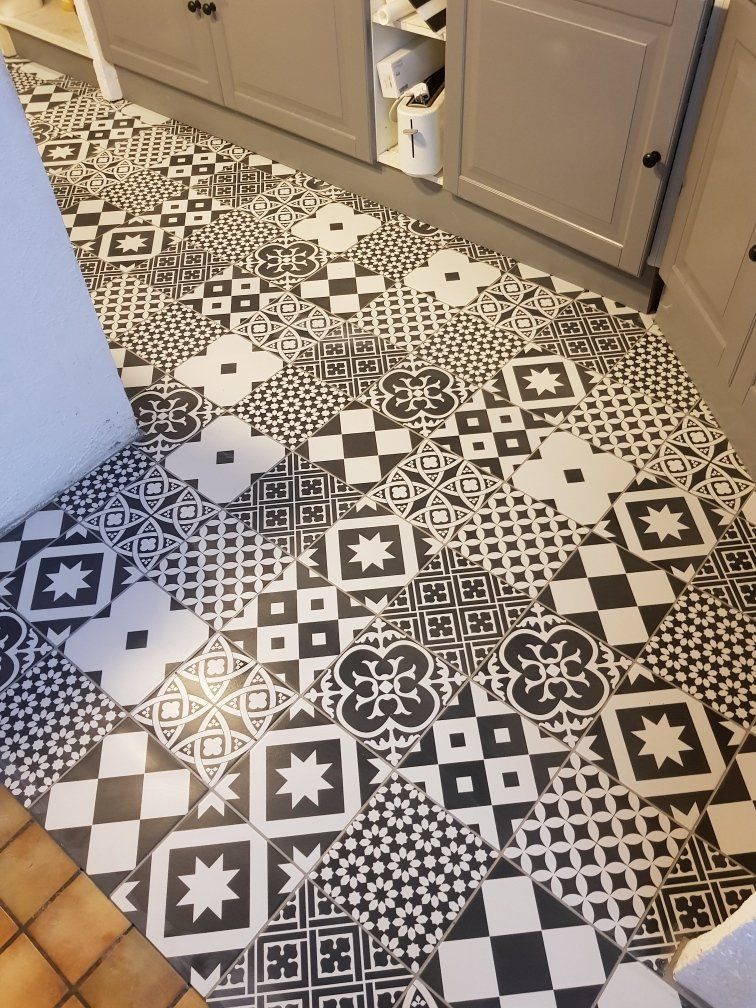 Carrelage style carreaux de ciment