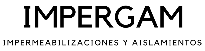 Logo of "IMPERGAM" with the text "IMPERMEABILIZACIONES Y AISLAMIENTOS" beneath.