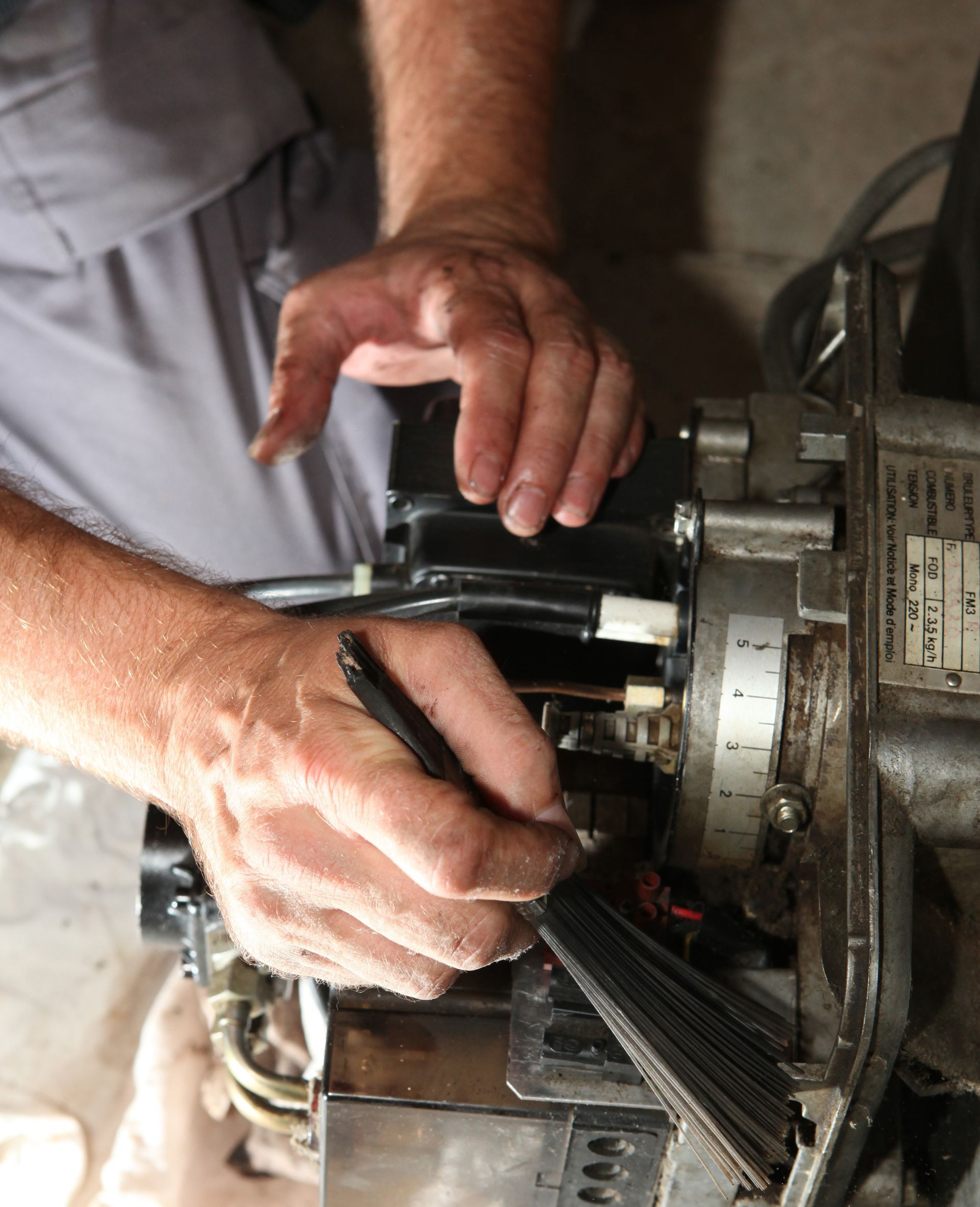 Un entretien vital sur votre chaudière au fioul