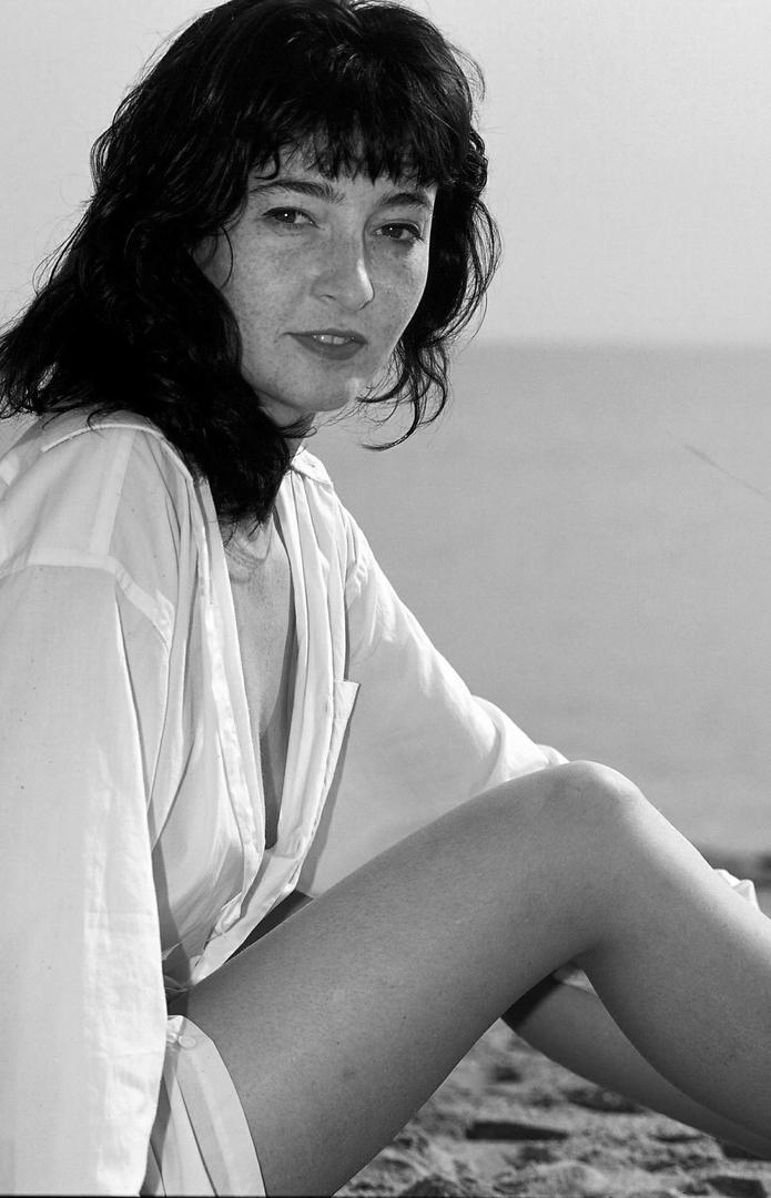 Portrait en noir et blanc