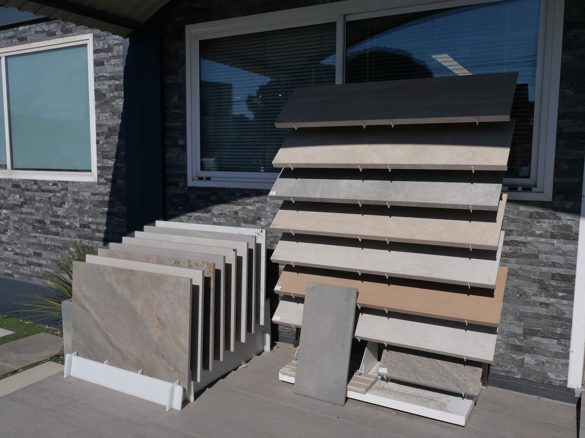 Carrelage extérieur exposé