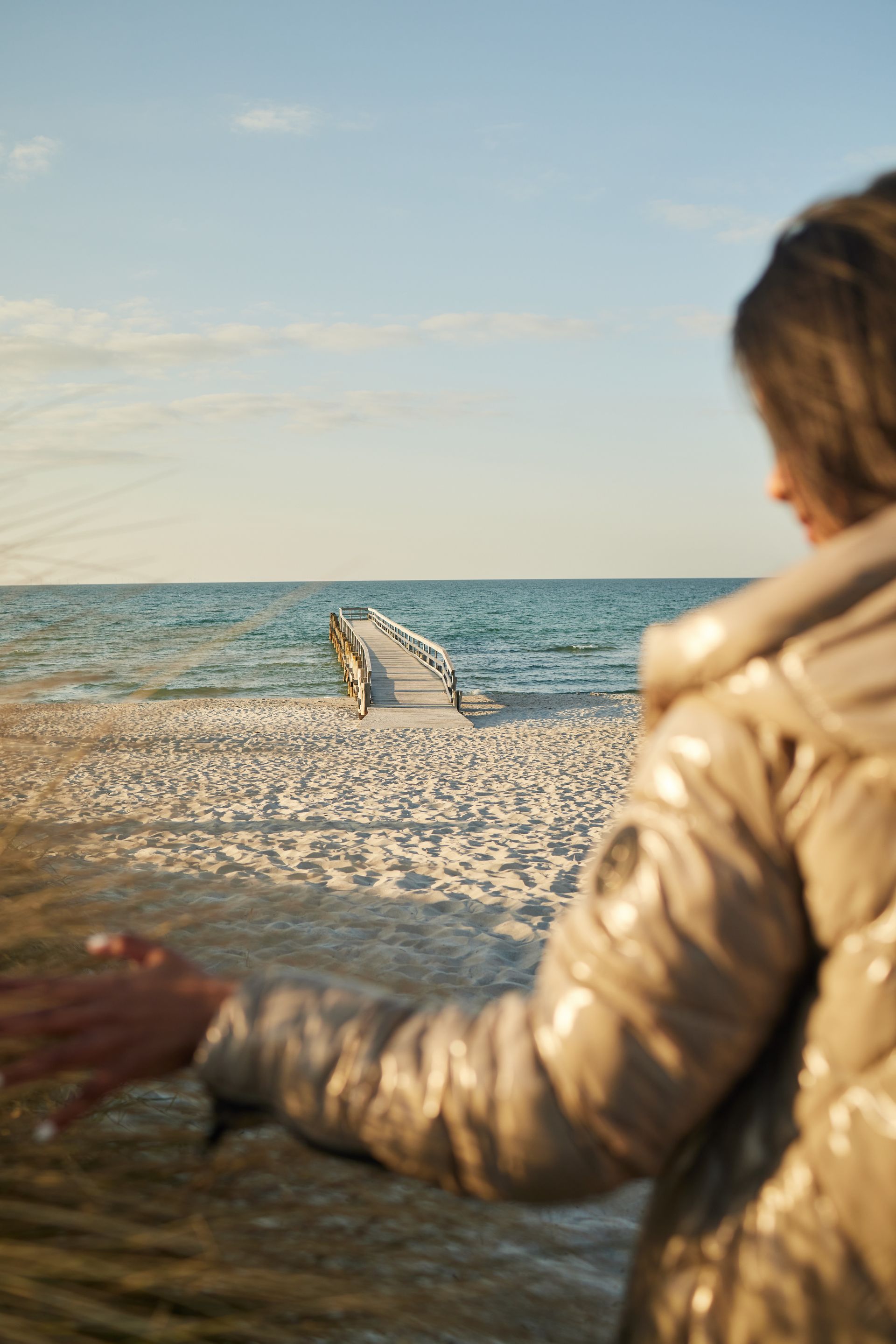 Seebrücke an der Ostsee