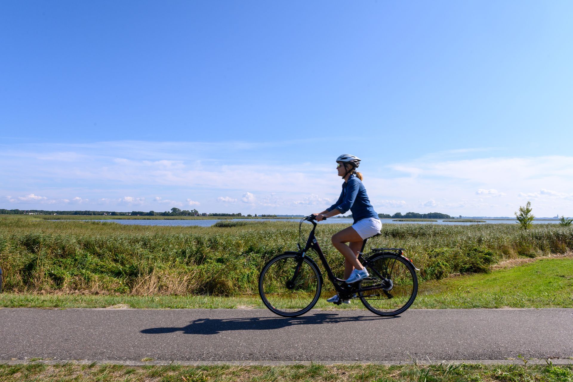 Mit dem Fahrrad an der Ostsee