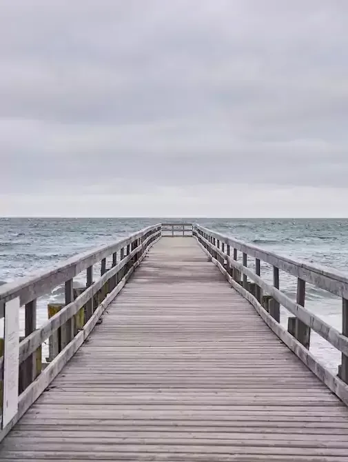 Fischersteg Ostsee zingst