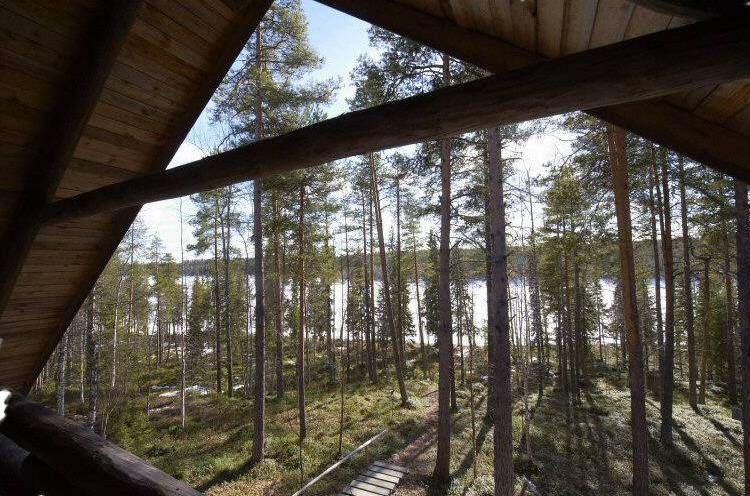 Luontomaisema Maijalan terassilta käsin