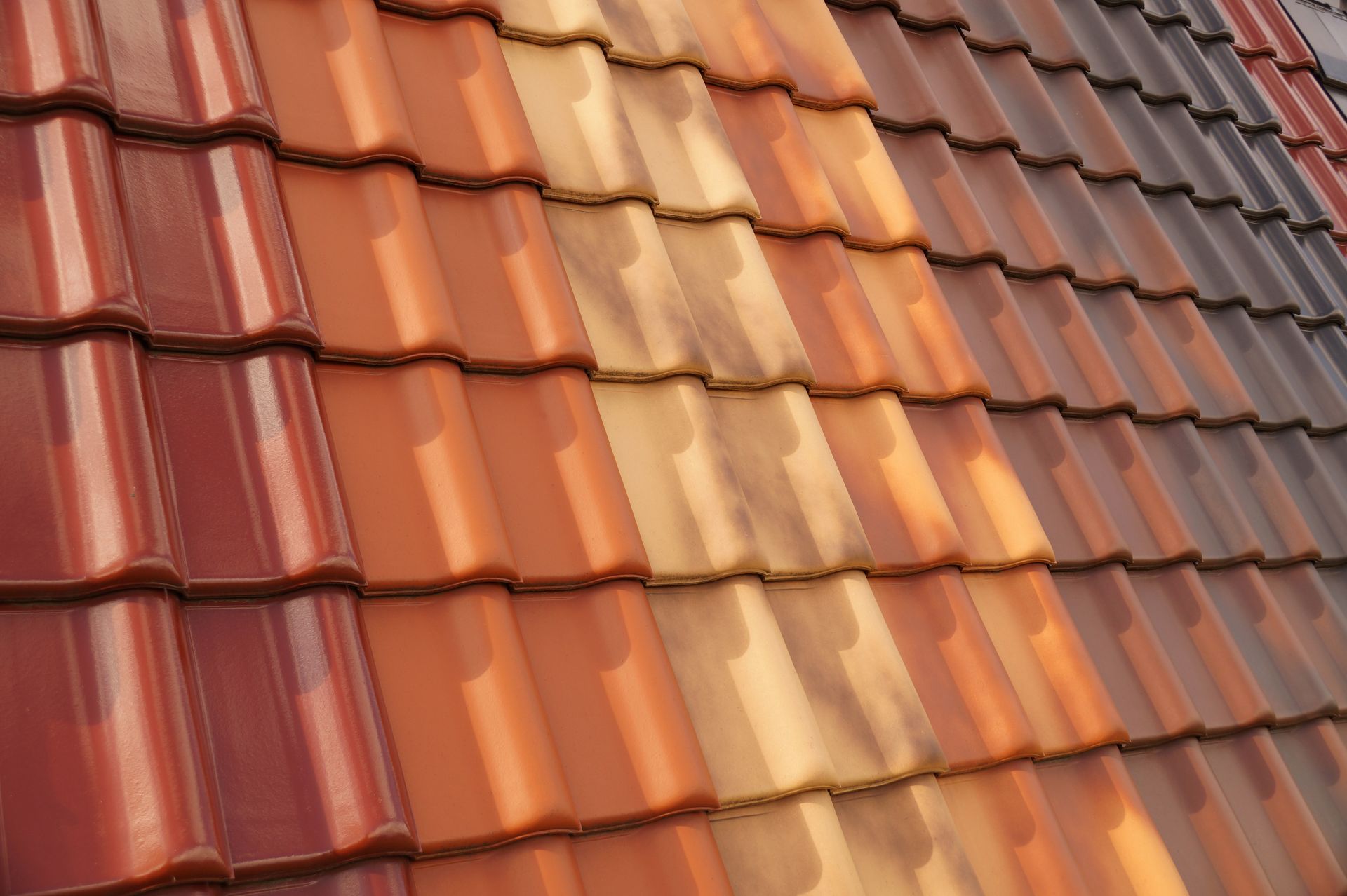 Tuiles de divers coloris