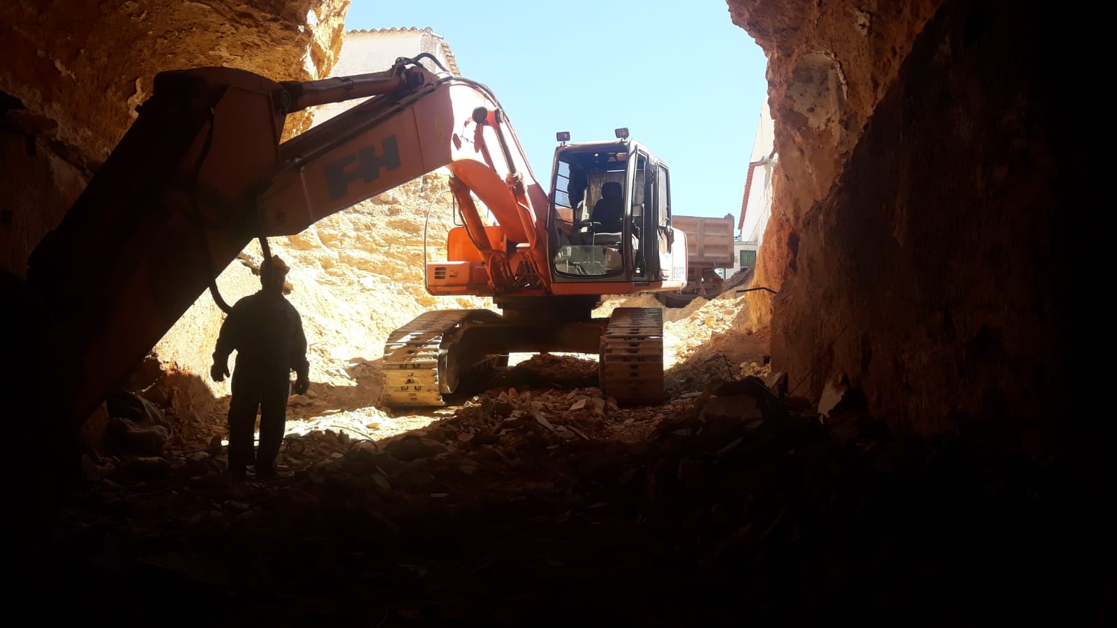 Excavaciones de tierra en Castilla la Mancha