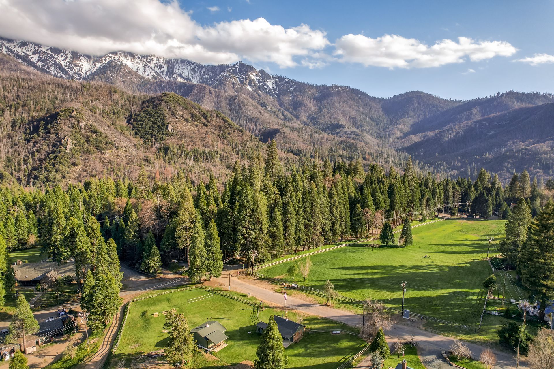 Camp nelson mountains.