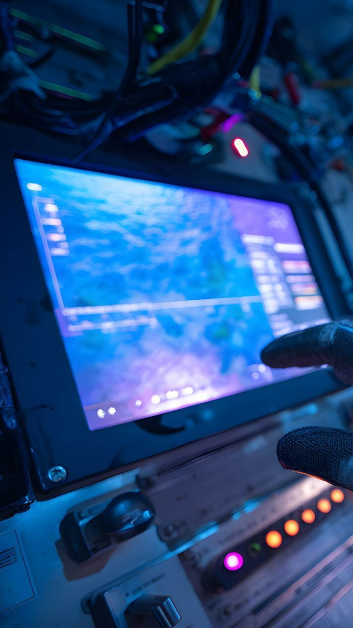 Un radar dans un bateau