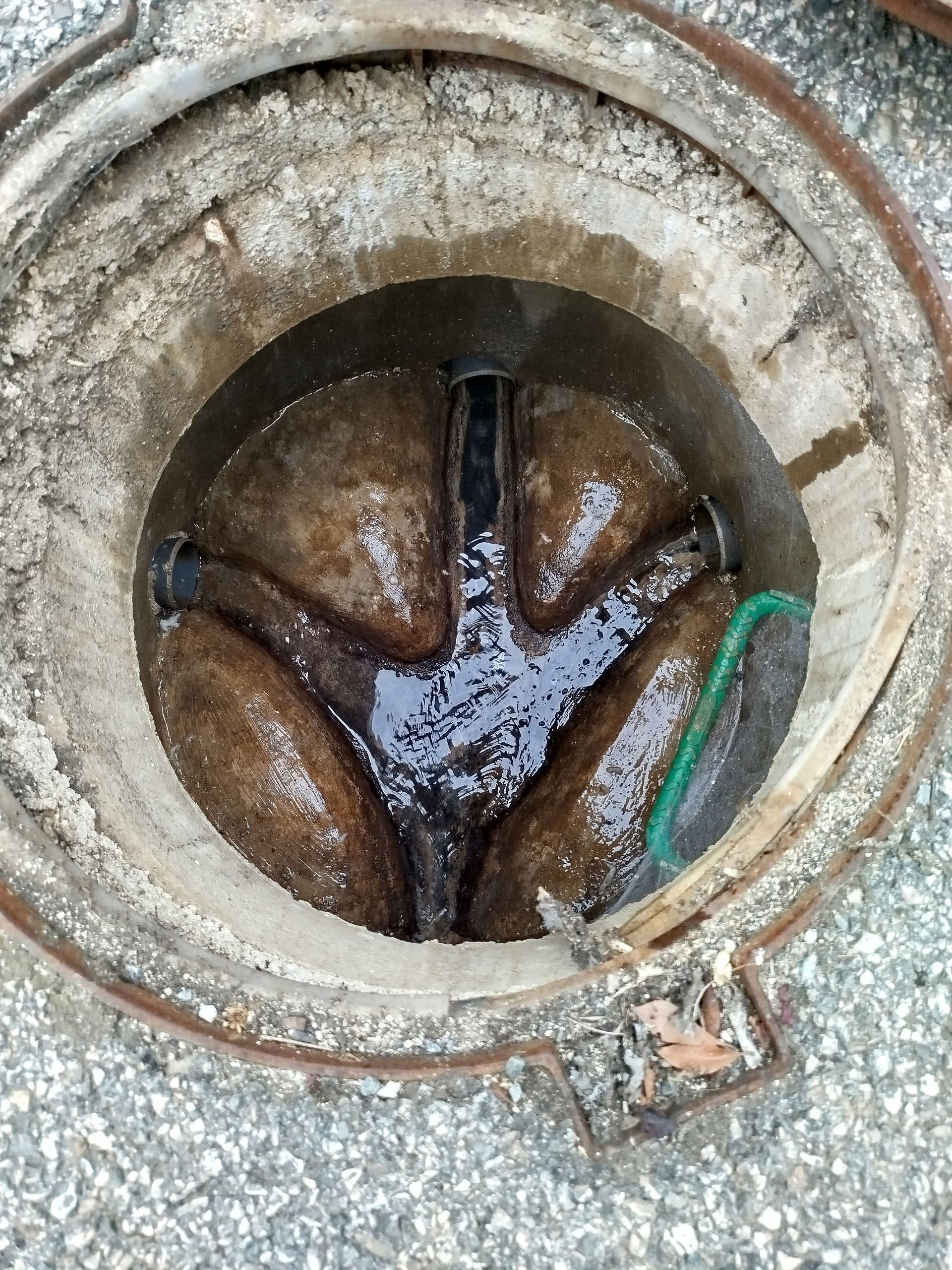 Nettoyage d'une fosse