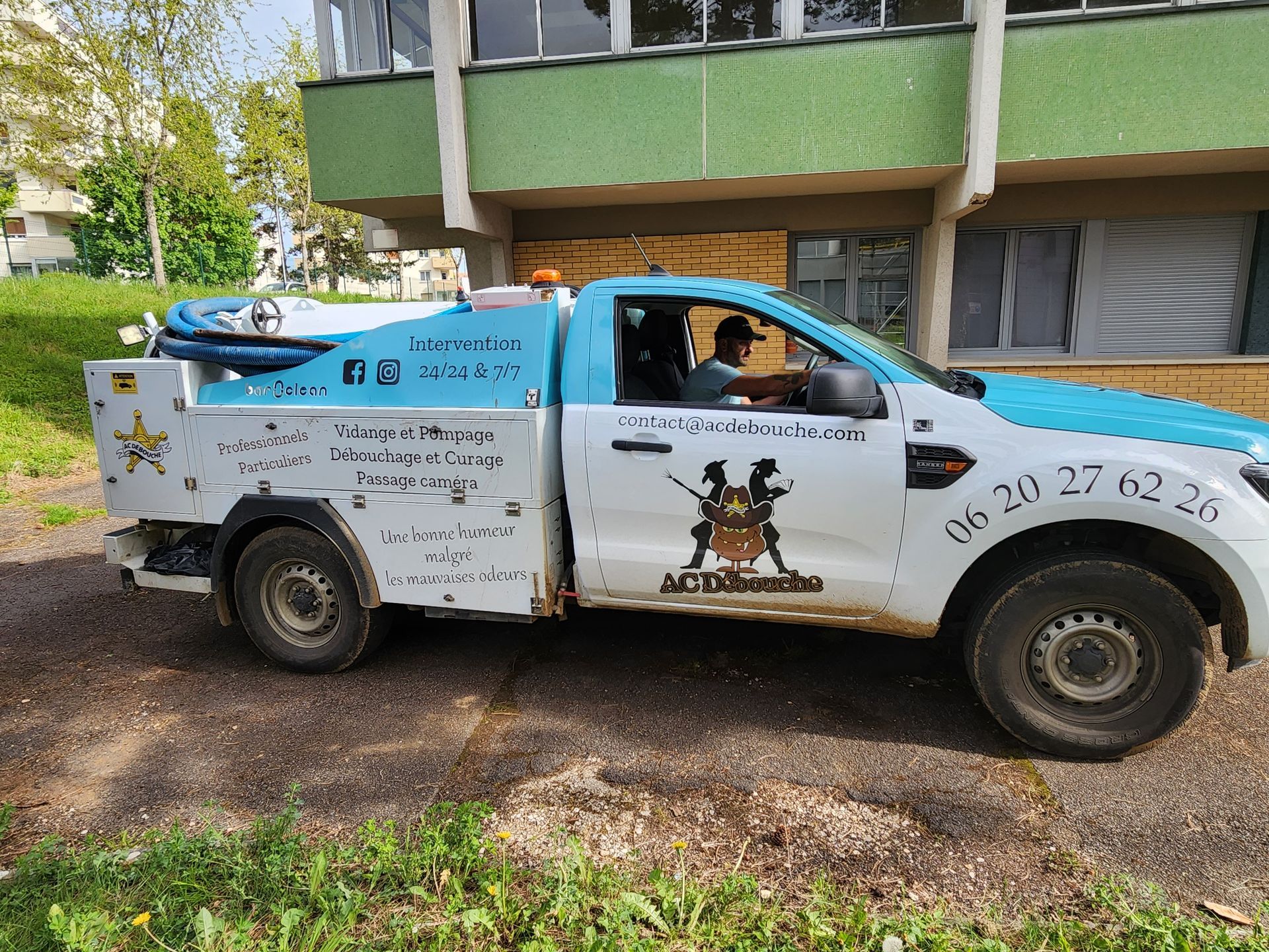 Le véhicule de l'entreprise