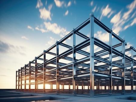 Structure en acier de constrution