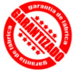 Un sello rojo con la palabra garantizado.