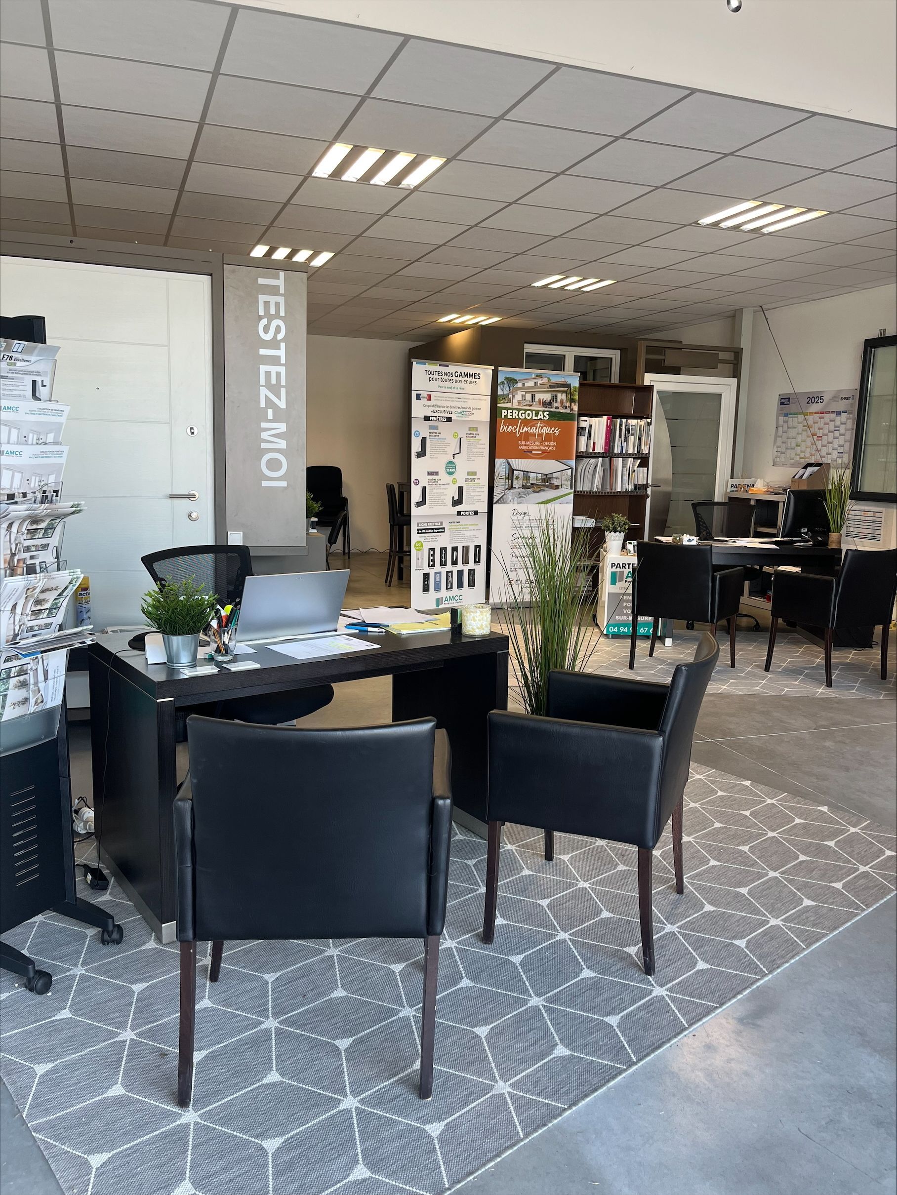 Devanture du showroom