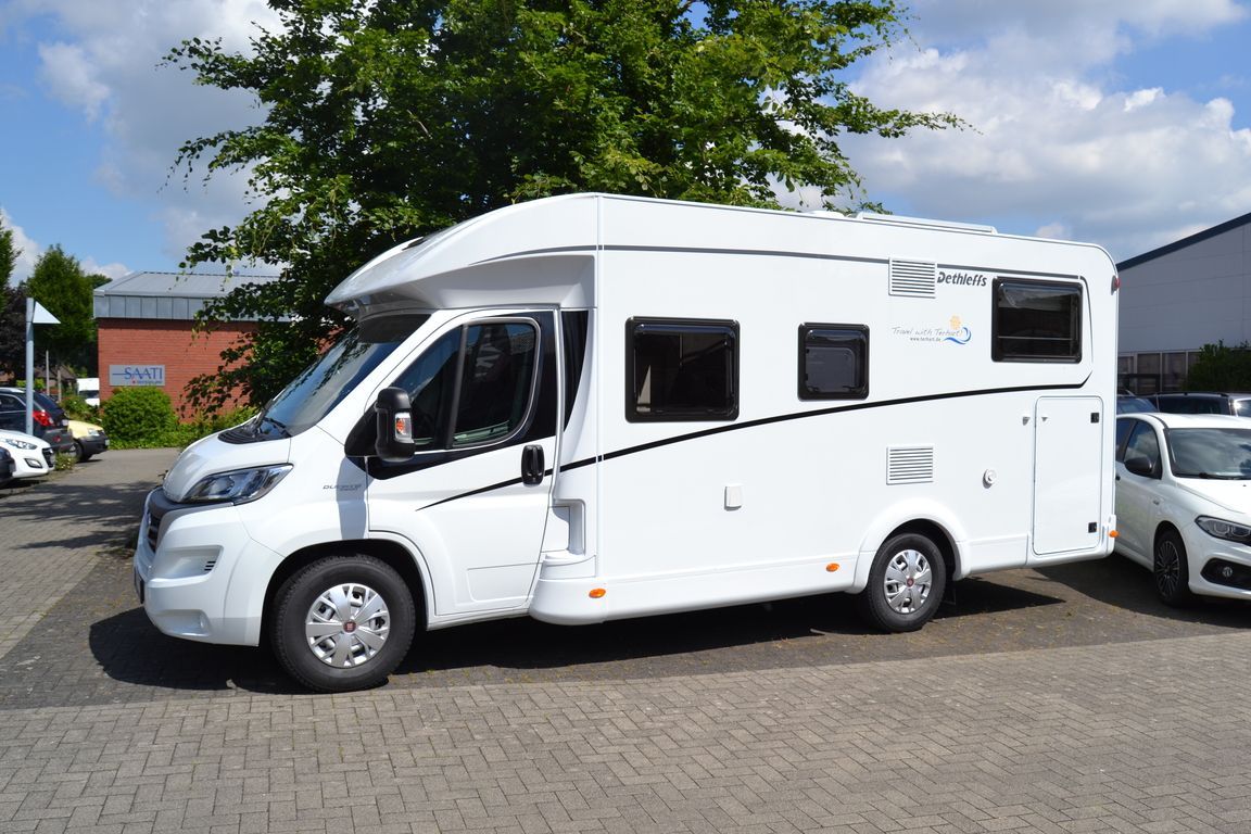 Seitenansicht Wohnmobil