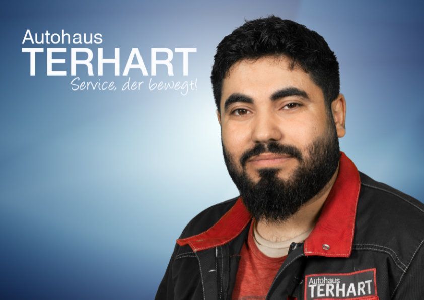 Hayran Kalesh, Werkstatt-Auszubildender bei Autohaus Terhart GmbH & Co. KG