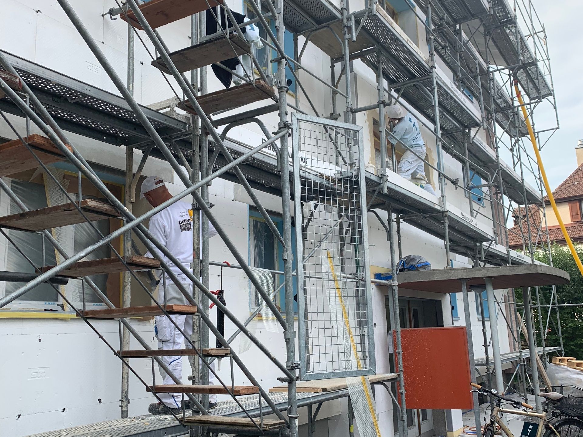 MFH - Einbetten der Aussenwärmedämmung