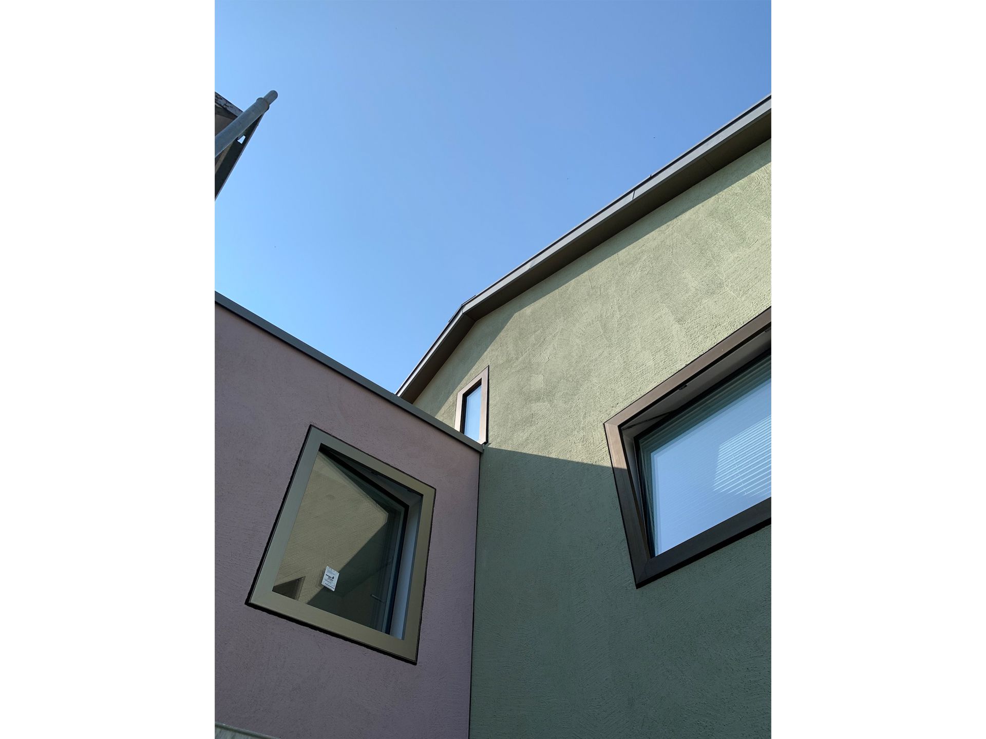 Verputzte Aussenwärmedämmung mit aufgezogenem Deckputz